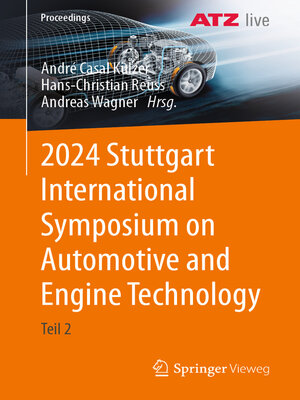 cover image of 2024 Stuttgart International Symposium on Automotive and Engine Technology, Teil 2